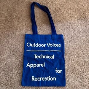 Outdoor voices small tote